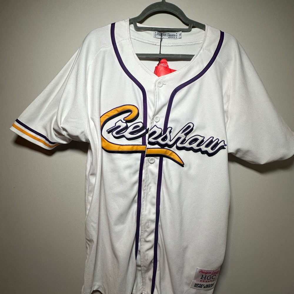 Crenshaw Jersey Mens XL  8 Nipsey Hustle Kobe Bryant Headgear Classics